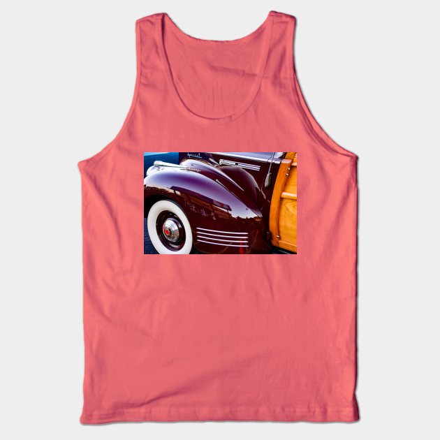 Woody Car Tank Top by Rob Johnson Photography